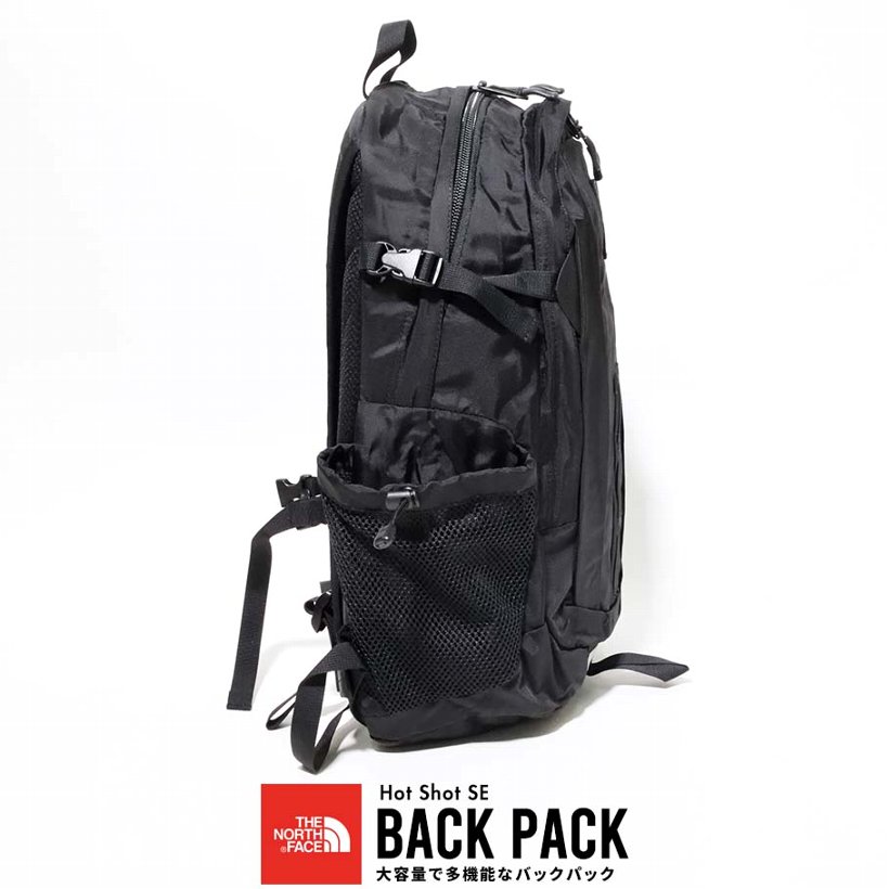 ノースフェイス バックパック Hot Shot SE ホットショット 鞄 メンズ THE NORTH FACE 黒 NF0A3KYJ