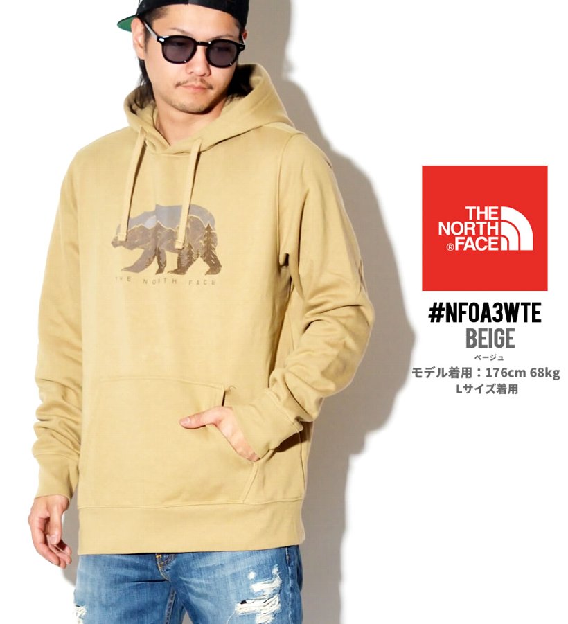 ノースフェイス プルオーバーパーカー メンズ ロゴ プリント THE NORTH FACE NF0A3WTE USモデル