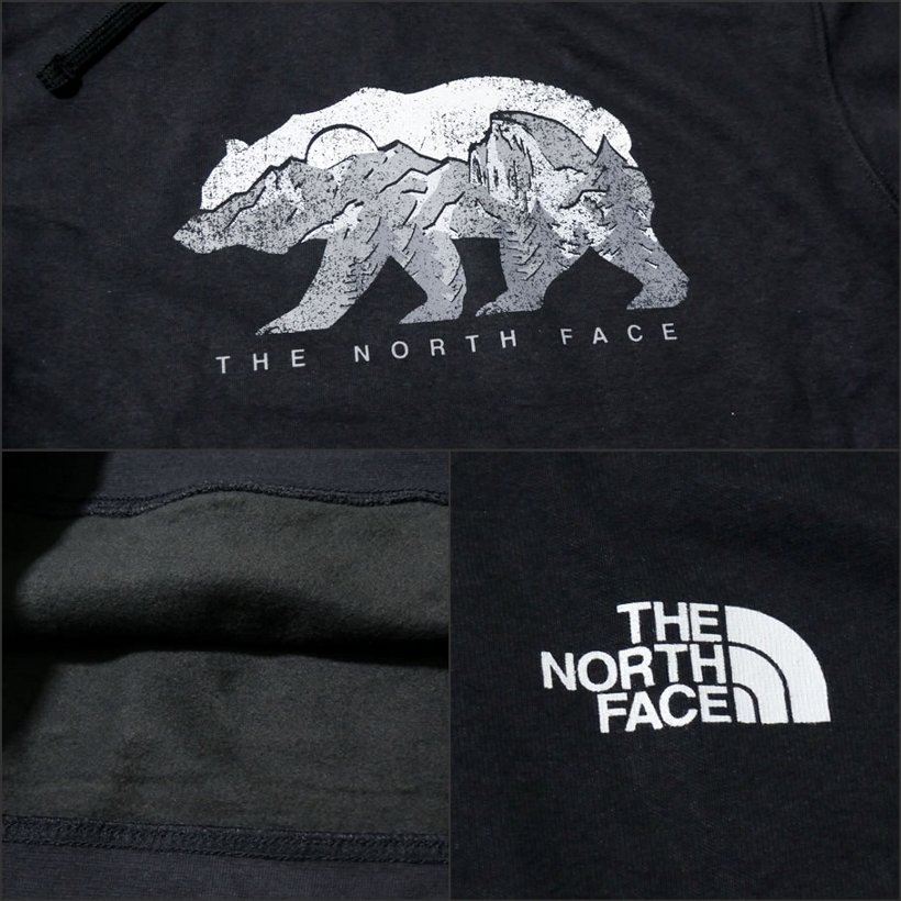 ノースフェイス プルオーバーパーカー メンズ ロゴ プリント THE NORTH FACE NF0A3WTE USモデル