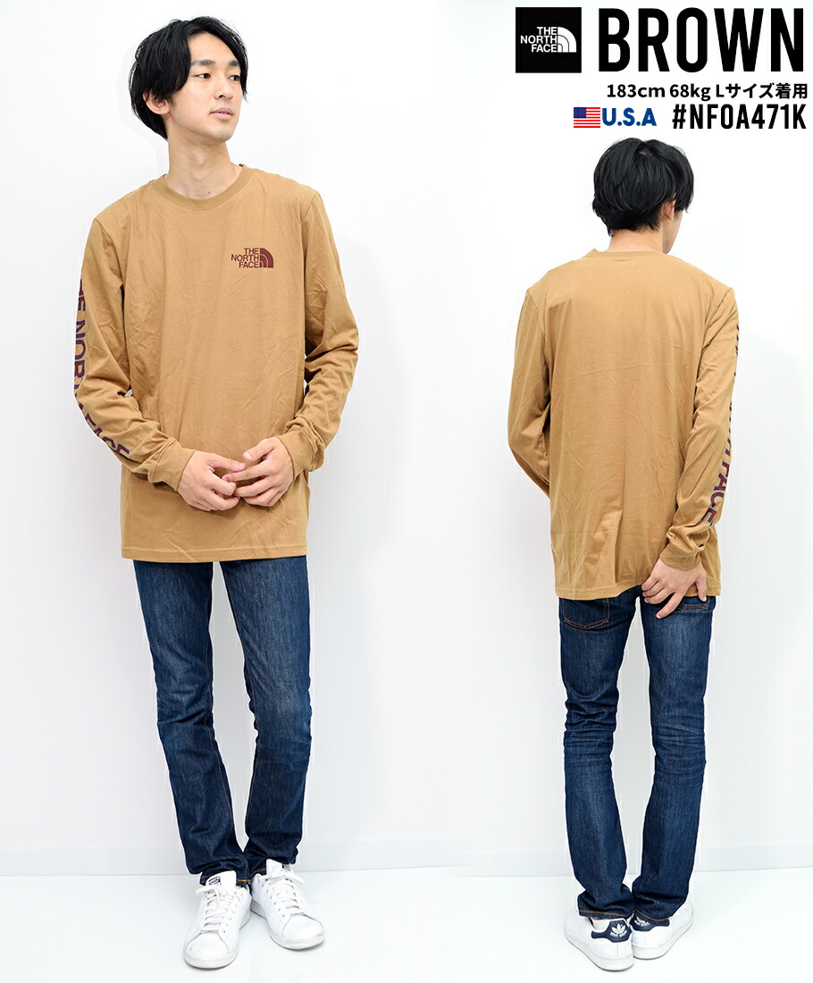 日本未入荷 ノースフェイス Tシャツ メンズ 長袖 ロンT THE NORTH FACE USモデル NF0A471K 大きいサイズ 2020春 新作