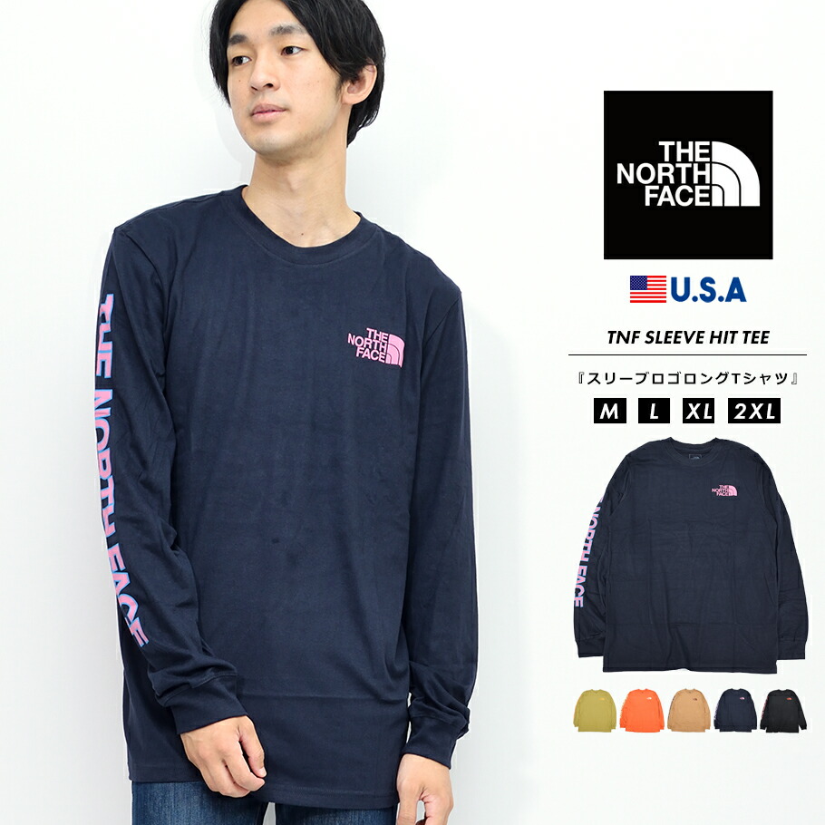日本未入荷 ノースフェイス Tシャツ メンズ 長袖 ロンT THE NORTH FACE USモデル NF0A471K 大きいサイズ 2020春 新作