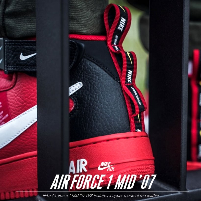 ナイキ エアフォース1 NIKE AIR FORCE 1 MID '07 LV8 メンズ スニーカー 804609-605