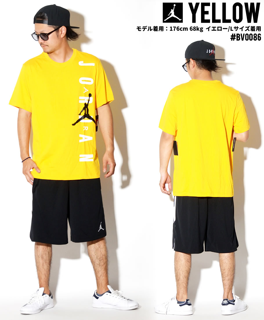 NIKE JORDAN ナイキ ジョーダン Tシャツ メンズ 半袖 ロゴT プリント BV0086 ストリート系 ヒップホップ スポーツ ファッション 服 通販