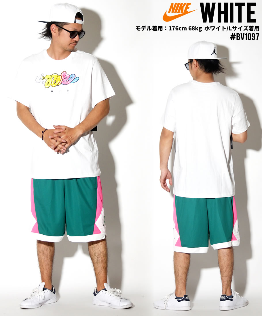 NIKE ナイキ Tシャツ メンズ 半袖 ロゴT プリント BV1097 ストリート系 ヒップホップ スポーツ ファッション 服 通販