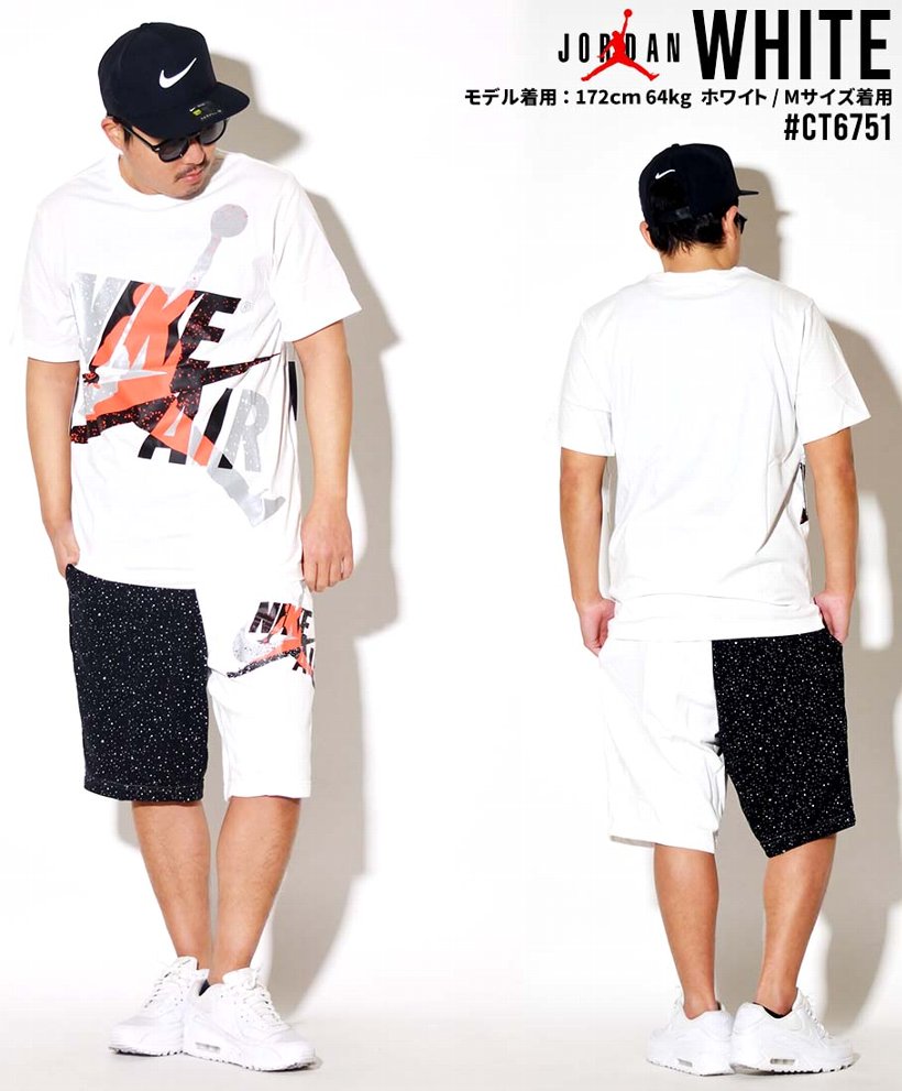 ジョーダン Tシャツ メンズ 半袖 AIR JORDAN CT6751 ストリート系 B系 ファッション 通販