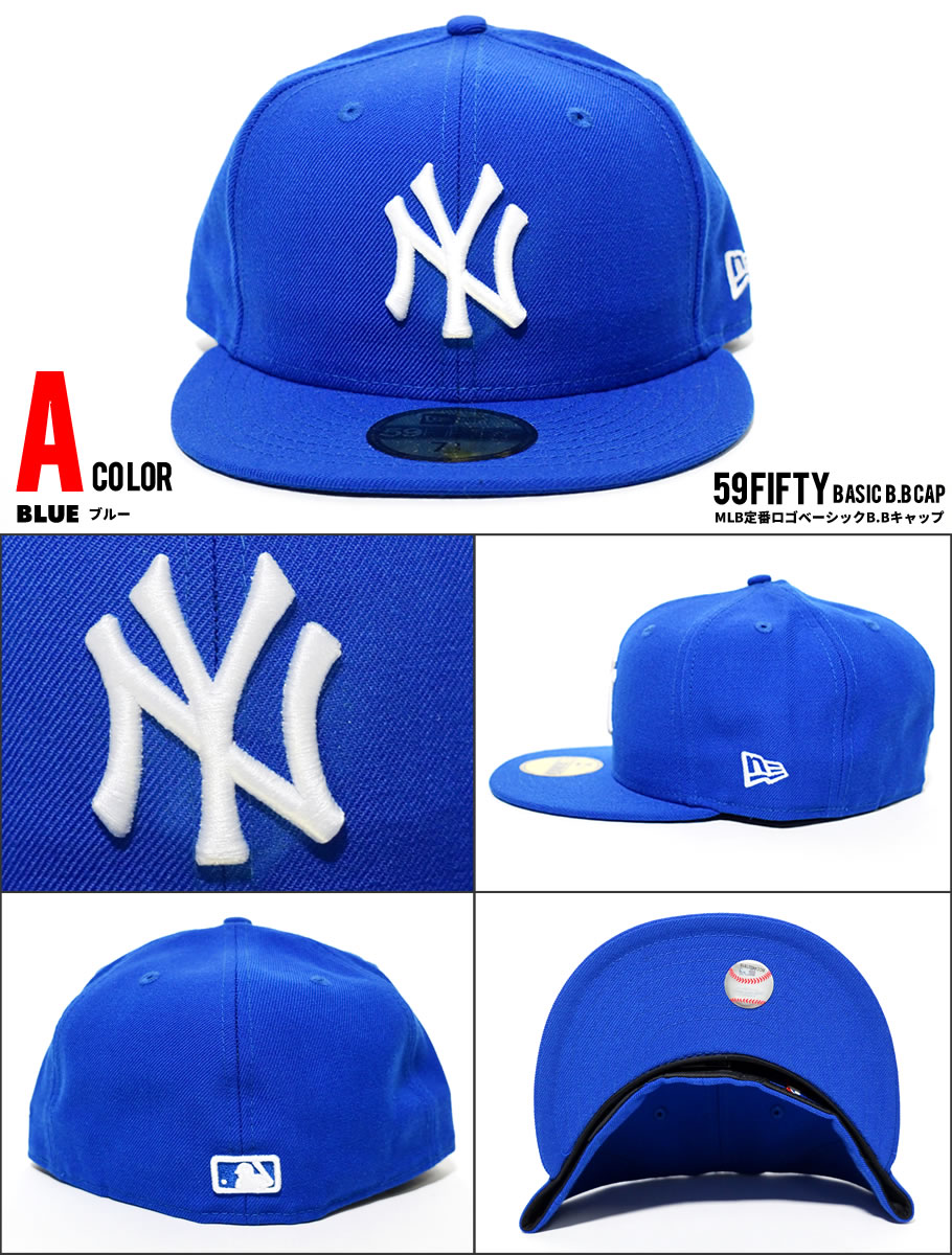 Newera ニューエラ ベースボールキャップ 59fifty Mlb ニューヨーク ヤンキース Nyロゴ Nwct1394