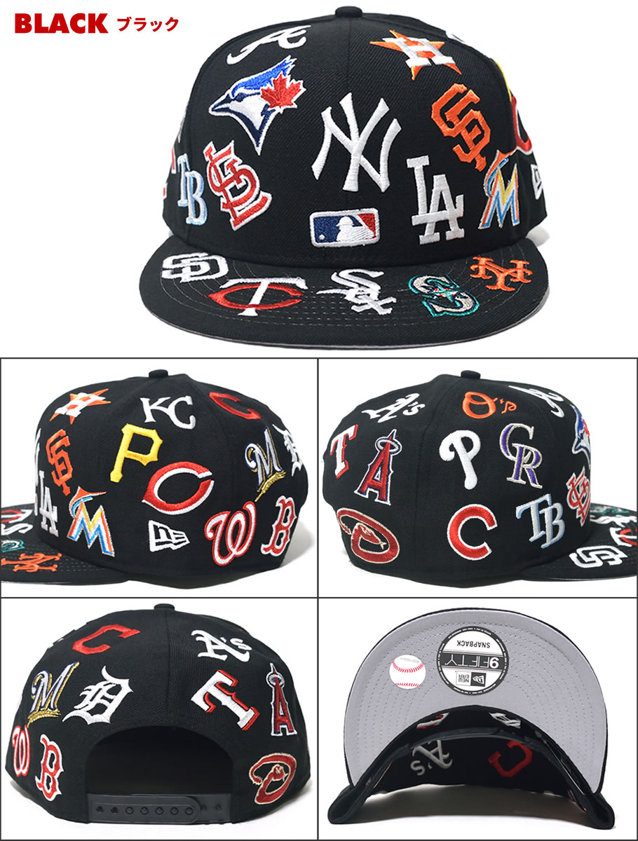 Newera ニューエラ スナップバックキャップ 9fifty チームロゴ オールオーバー Nfl Nwct1423