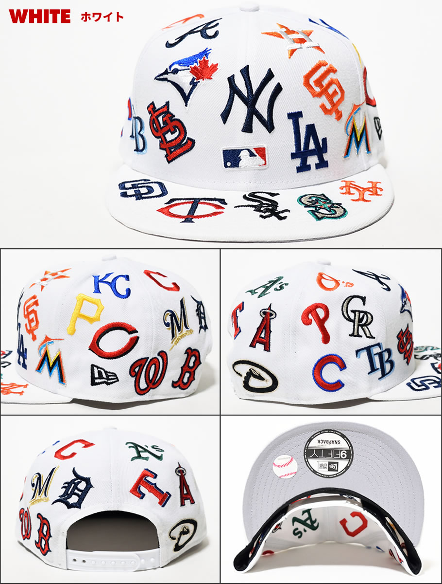 Newera ニューエラ スナップバックキャップ 9fifty チームロゴ オールオーバー Nfl Nwct1423