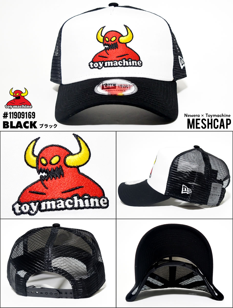 ニューエラ トイマシーン メッシュキャップ メンズ 帽子 NEWERA 9FORTY A-Frame トラッカー トイ モンスター
