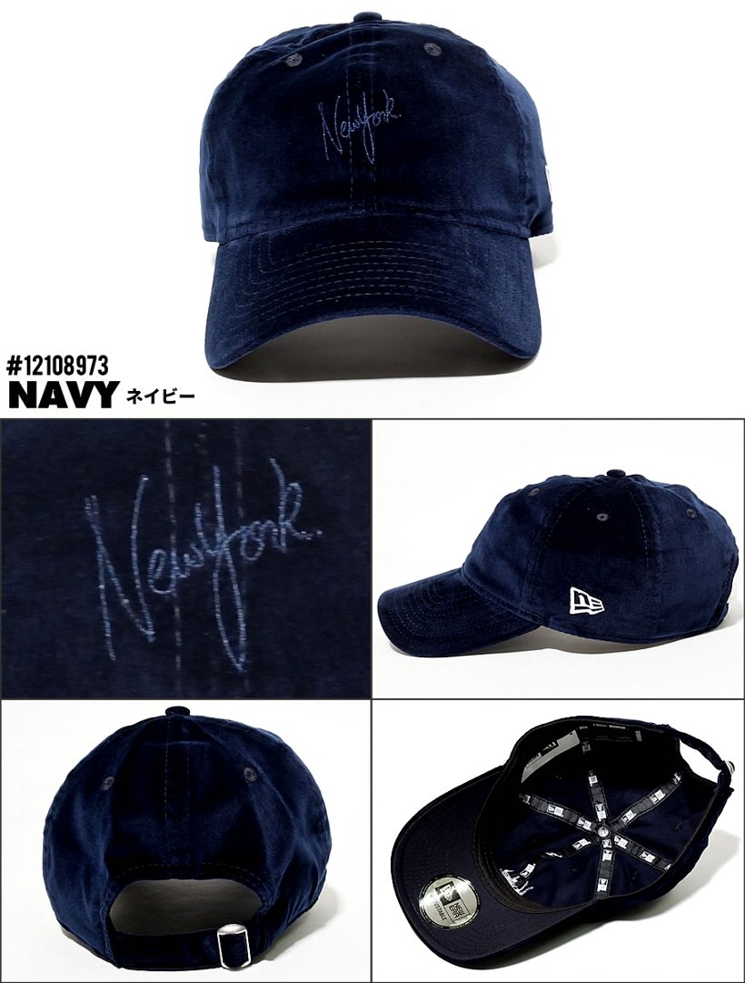 ニューエラ ベロアキャップ メンズ 帽子 NEWERA 9THIRTY 秋冬 新作 ストリート系 コーディネート ファッション 服 通販