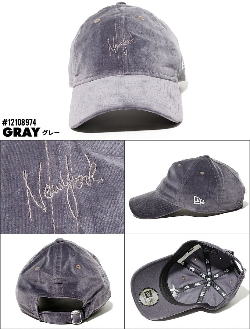 ニューエラ ベロアキャップ メンズ 帽子 NEWERA 9THIRTY 秋冬 新作 ストリート系 コーディネート ファッション 服 通販