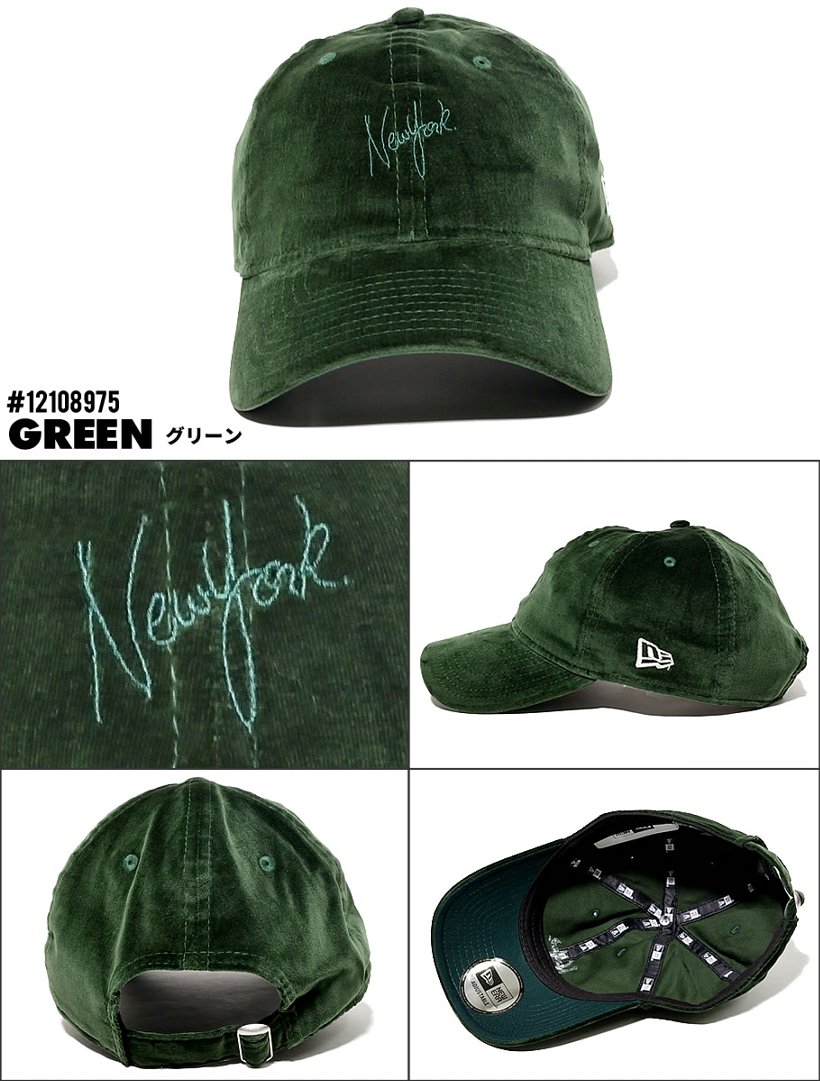 ニューエラ ベロアキャップ メンズ 帽子 NEWERA 9THIRTY 秋冬 新作 ストリート系 コーディネート ファッション 服 通販