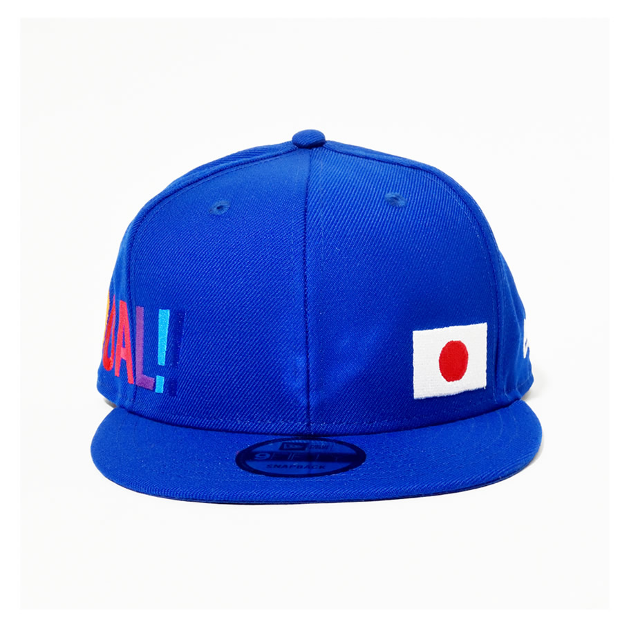 JFA オフィシャルグッズ ニューエラ キャップ 帽子 9FIFTY サッカー日本代表 Ver. (サムライブルー・12350340) 2020夏 新作 父の日 プレゼント