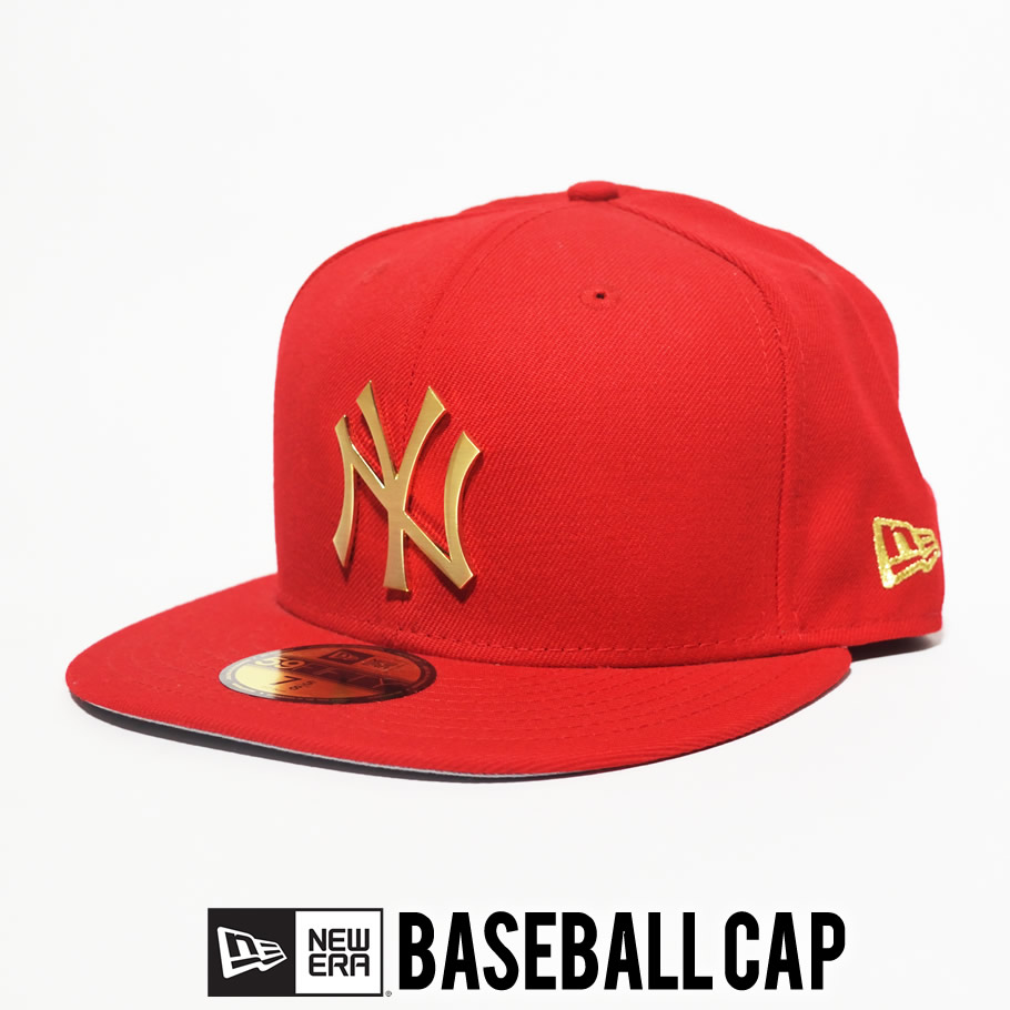NEWERA ニューエラ スナップバックキャップ NY ロゴ レッド 赤 ストリート系 ヒップホップ ファッション 帽子 通販