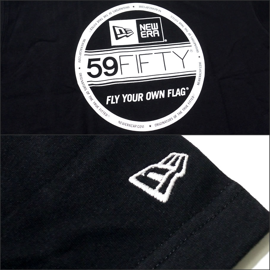 ニューエラ Tシャツ メンズ 半袖 大きいサイズ ロゴT プリント NEWERA バイザーステッカー