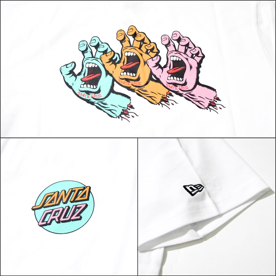 サンタクルーズ × ニューエラ Tシャツ メンズ 半袖 ストリート系 スケーター ファッション コーディネート 服 通販