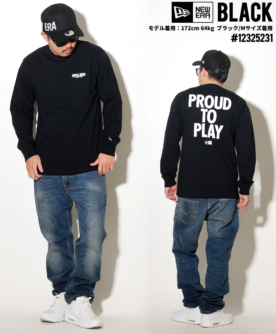 ニューエラ Tシャツ メンズ 長袖 ロンT プリント NEWERA ストリート系 ヒップホップ HIPHIP B系 ファッション 通販