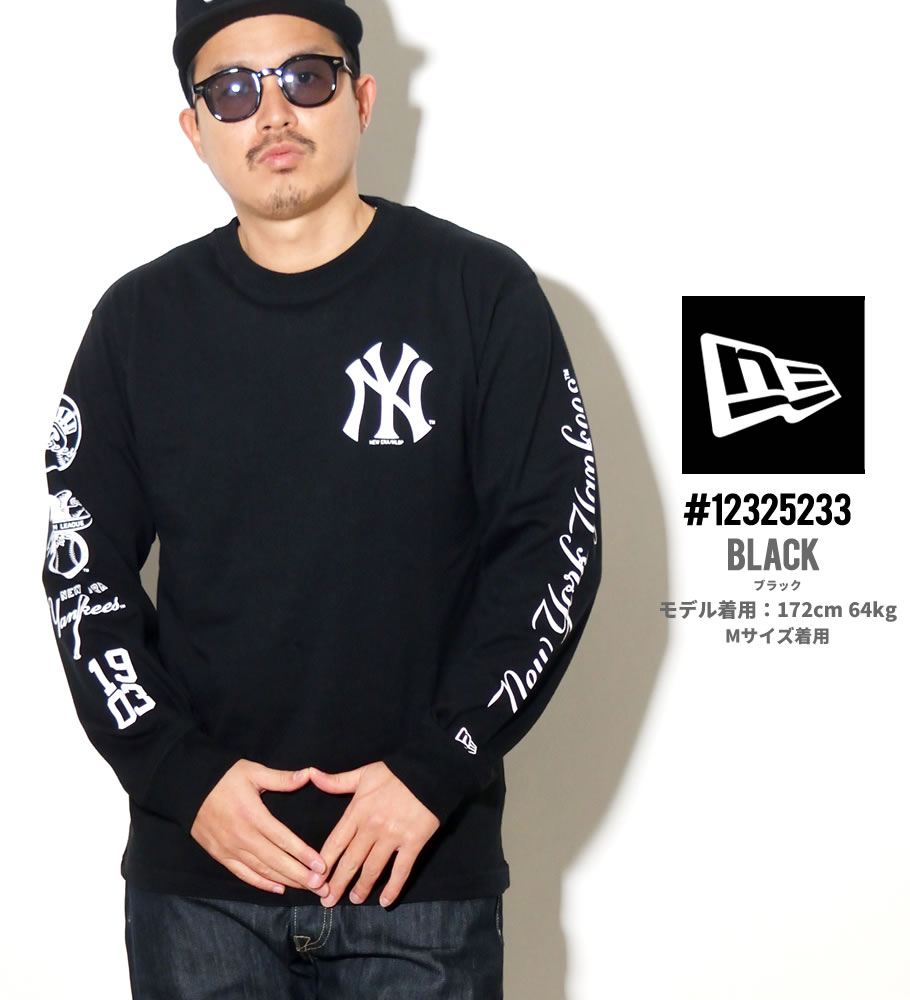 ニューエラ Tシャツ メンズ 長袖 ロンT プリント NEWERA ストリート系 ヒップホップ HIPHIP B系 ファッション 通販