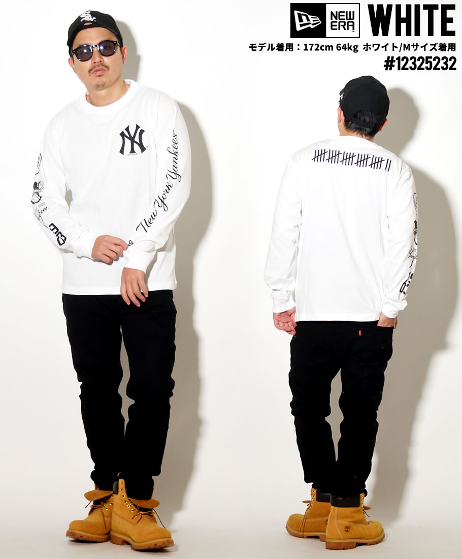 ニューエラ Tシャツ メンズ 長袖 ロンT プリント NEWERA ストリート系 ヒップホップ HIPHIP B系 ファッション 通販
