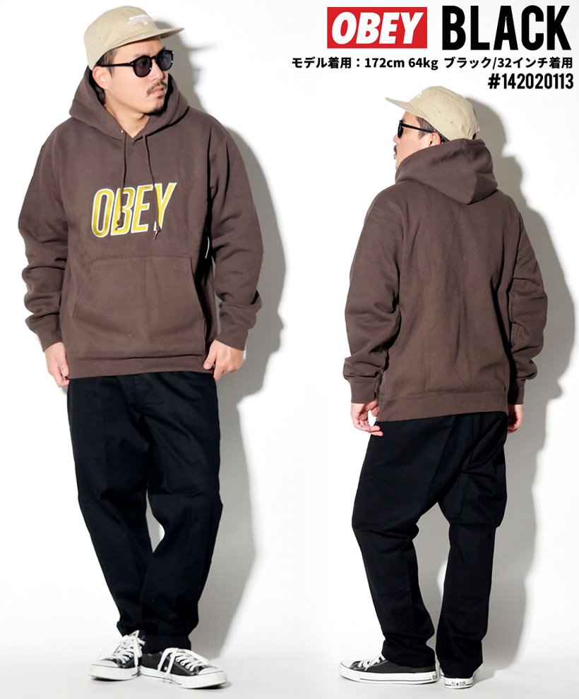 オベイ OBEY ワークパンツ メンズ スリムフィット 142020113 大きいサイズ 2019秋 新作