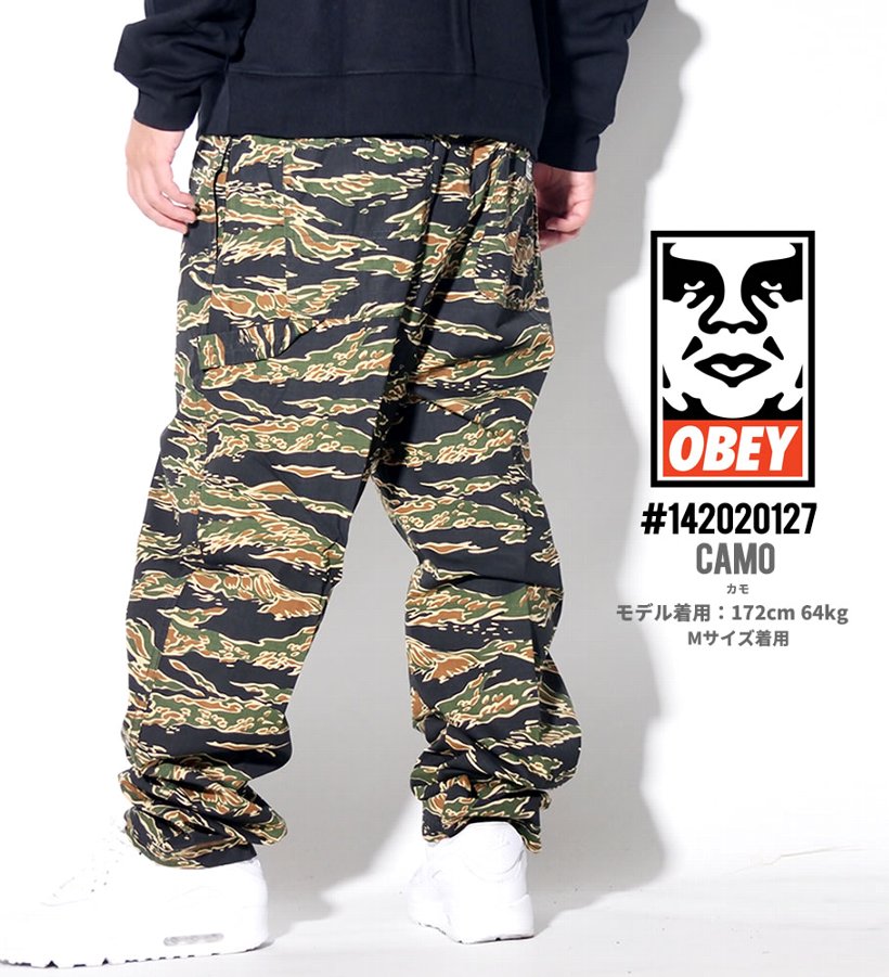 オベイ OBEY カーペンターパンツ メンズ 142020127 大きいサイズ 2019秋冬 新作