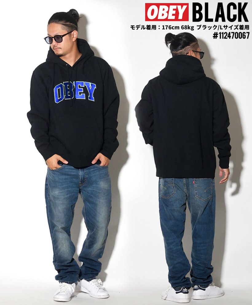オベイ OBEY プルオーバーパーカー メンズ 112470067 ストリート系 男子 女子 コーデ ファッション 服 通販