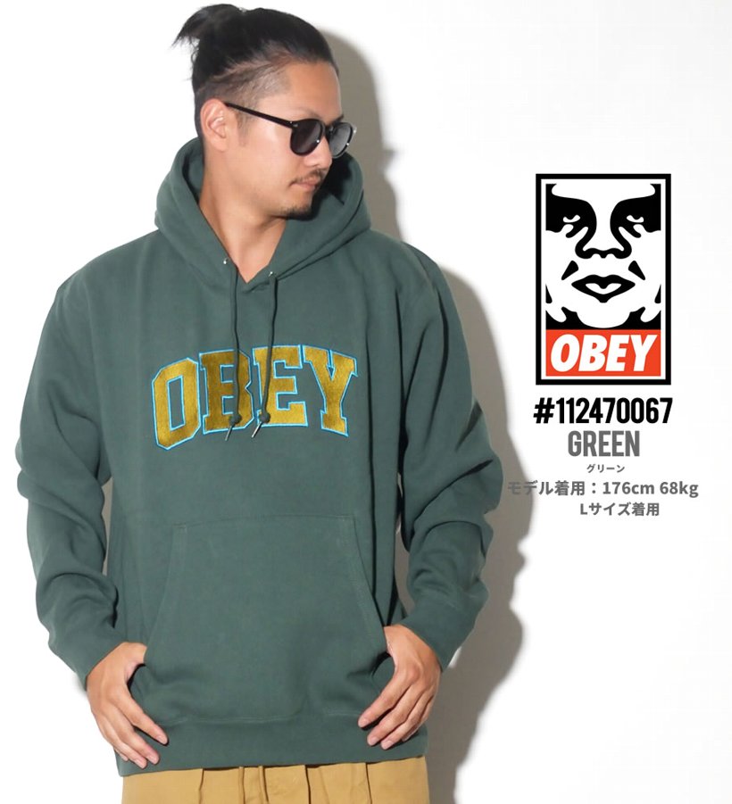 オベイ OBEY プルオーバーパーカー メンズ 112470067 ストリート系 男子 女子 コーデ ファッション 服 通販