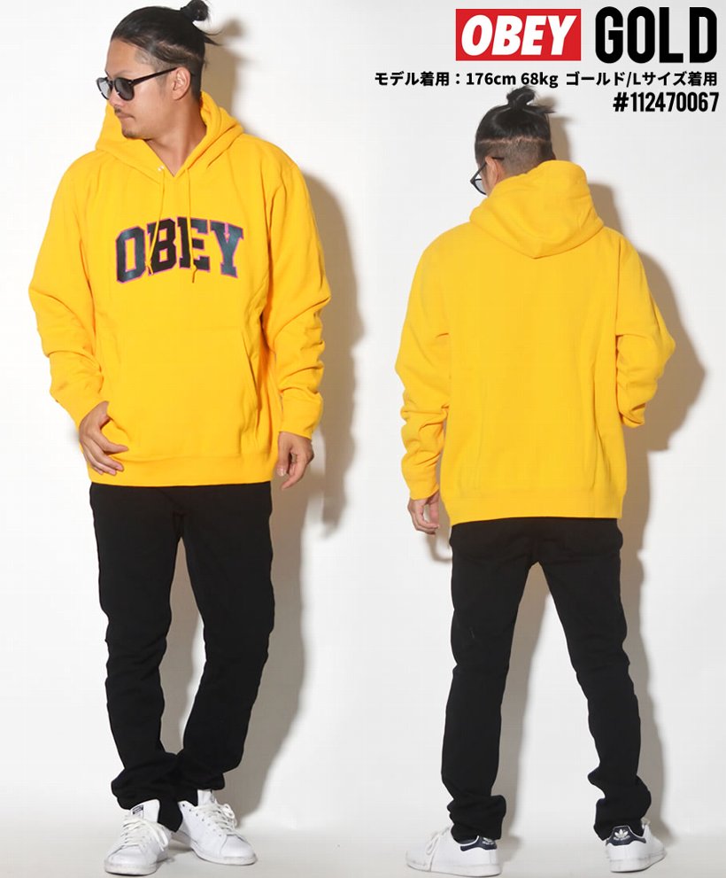 オベイ OBEY プルオーバーパーカー メンズ 112470067 ストリート系 男子 女子 コーデ ファッション 服 通販