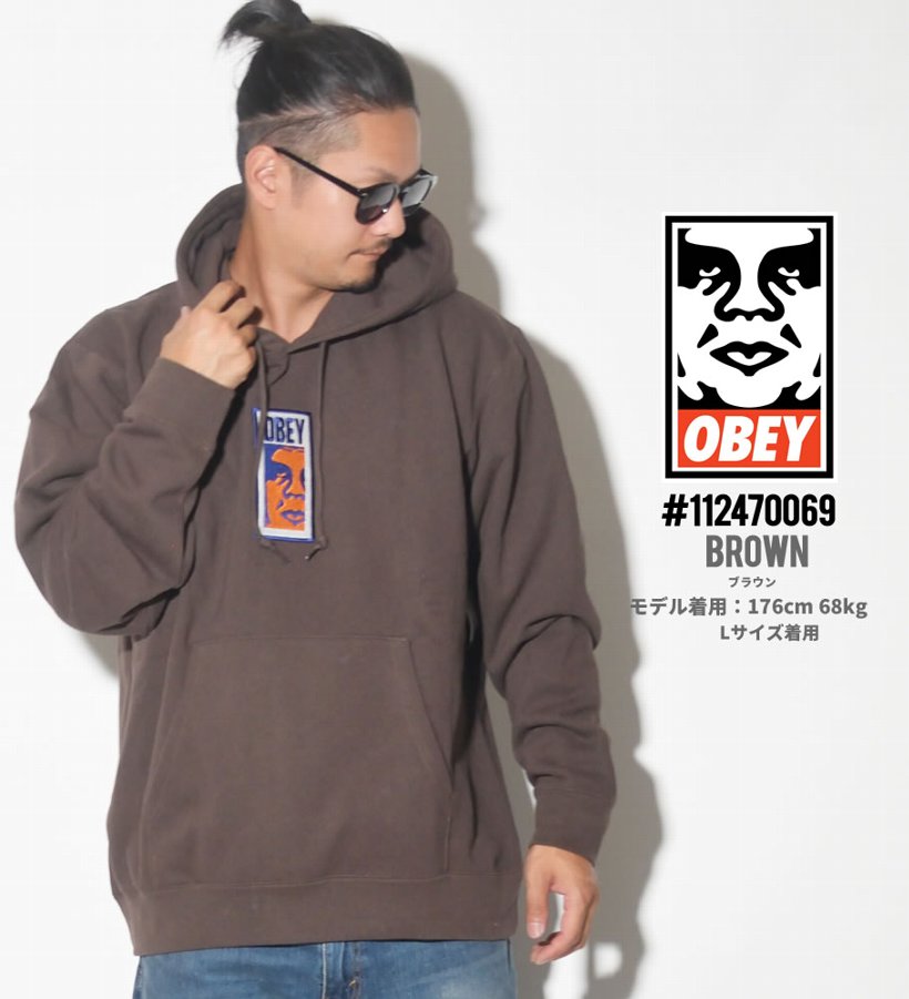 オベイ OBEY プルオーバーパーカー メンズ 112470069 ストリート系 男子 女子 コーデ ファッション 服 通販