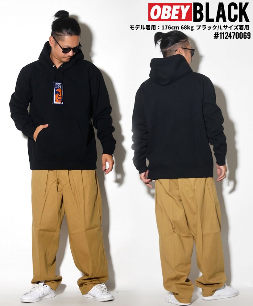 オベイ OBEY プルオーバーパーカー メンズ 112470069 ストリート系 男子 女子 コーデ ファッション 服 通販