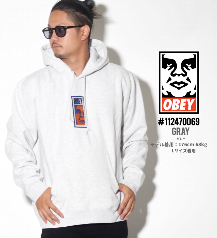 オベイ OBEY プルオーバーパーカー メンズ 112470069 ストリート系 男子 女子 コーデ ファッション 服 通販