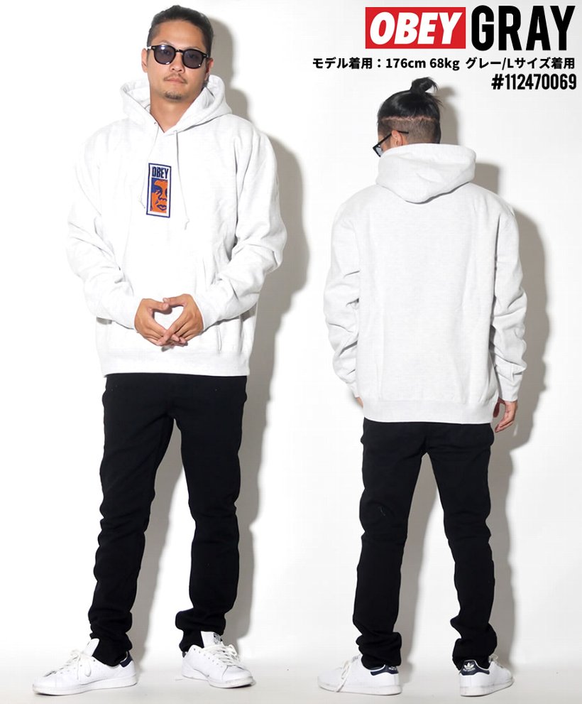 オベイ OBEY プルオーバーパーカー メンズ 112470069 ストリート系 男子 女子 コーデ ファッション 服 通販