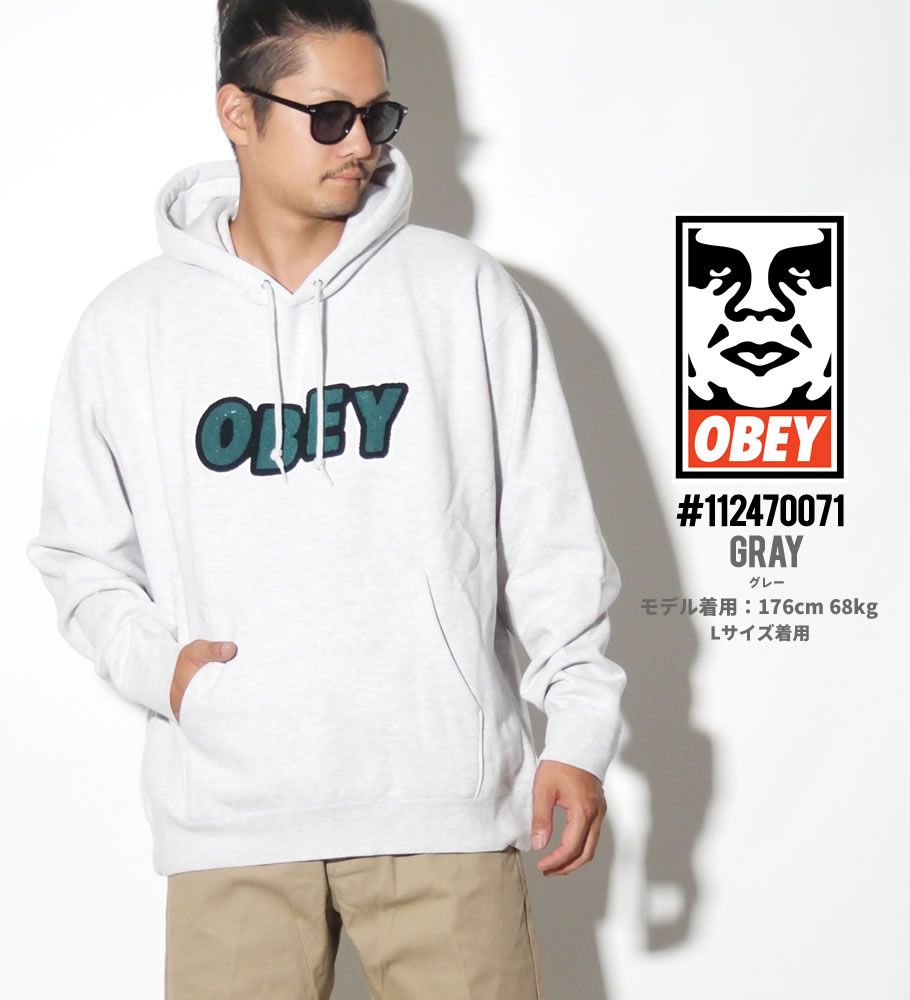 オベイ OBEY プルオーバーパーカー メンズ 112470071 ストリート系 カジュアル ファッション 秋 冬 コーディネート 服 通販