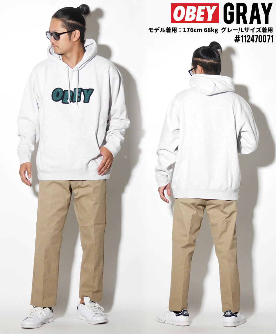 オベイ OBEY プルオーバーパーカー メンズ 112470071 ストリート系 カジュアル ファッション 秋 冬 コーディネート 服 通販