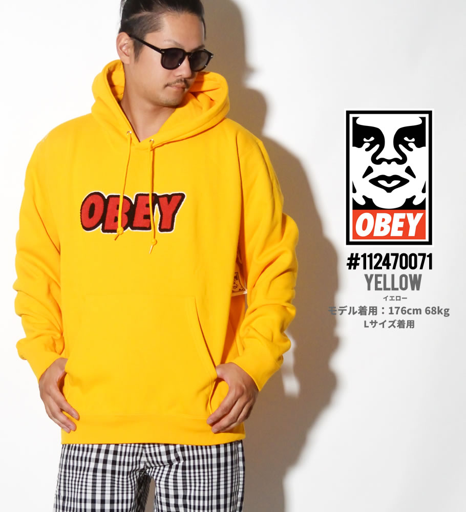 オベイ OBEY プルオーバーパーカー メンズ 112470071 ストリート系 カジュアル ファッション 秋 冬 コーディネート 服 通販