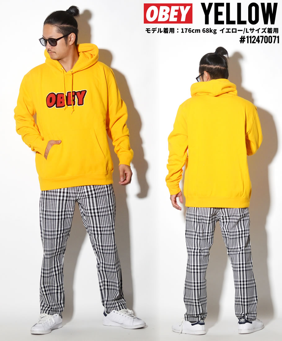 オベイ OBEY プルオーバーパーカー メンズ 112470071 ストリート系 カジュアル ファッション 秋 冬 コーディネート 服 通販
