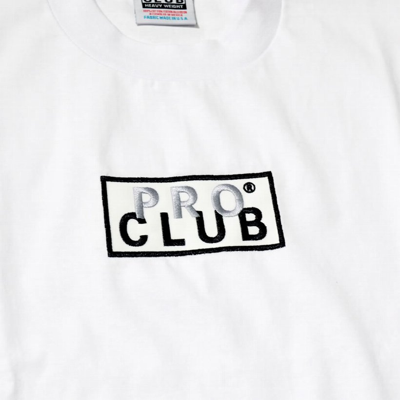PRO CLUB プロクラブ Tシャツ メンズ 半袖 ロゴT 刺繍 海外モデル b系 ストリート系 ヒップホップ ファッション 服 通販
