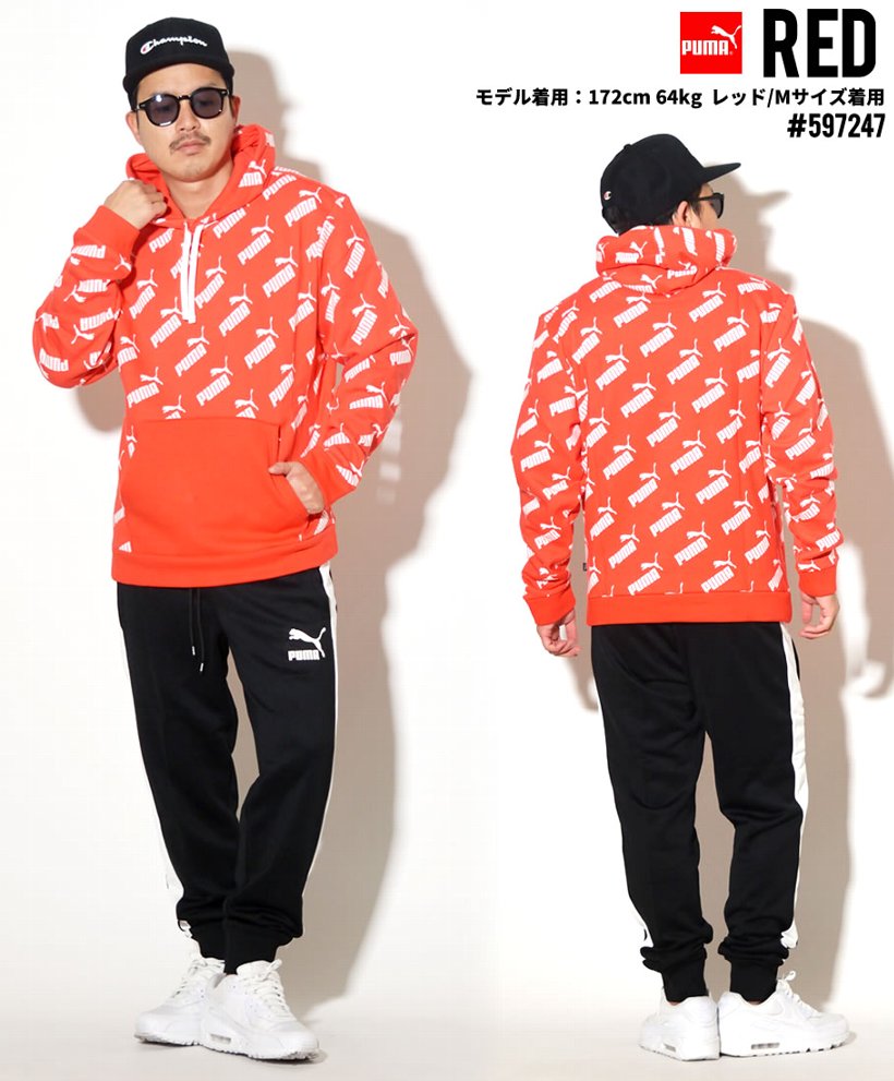 Puma プーマ パーカー メンズ ロゴ Amplified Hoody Fl 11 High Risk Puma プーマ パーカー メンズ ロゴ Amplified Hoody Fl 11 High Risk