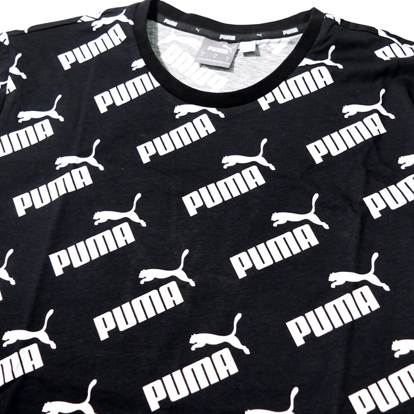 PUMA プーマ 半袖 Tシャツ メンズ ロゴ AMPLIFIED AOP TEE 581427