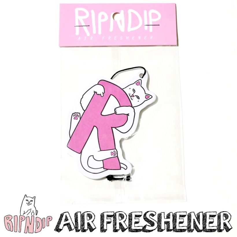RIPNDIP リップンディップ 芳香剤 エアーフレッシュナー 猫 キャット スケートボード スケーター ストリート ブランド 2018春夏 新作
