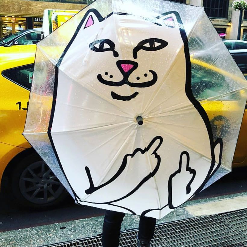 RIPNDIP リップンディップ 傘 RND1113 RND1701 Lord Nermal Umbrella 2019春 新作