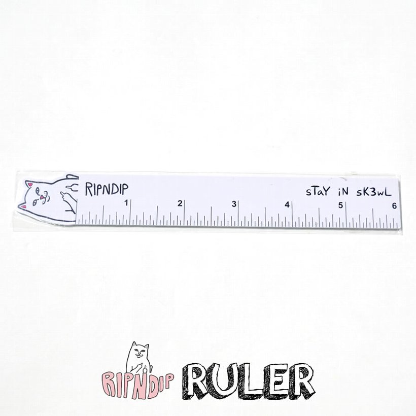 RIPNDIP リップンディップ 定規 ものさし 6インチ RND3863