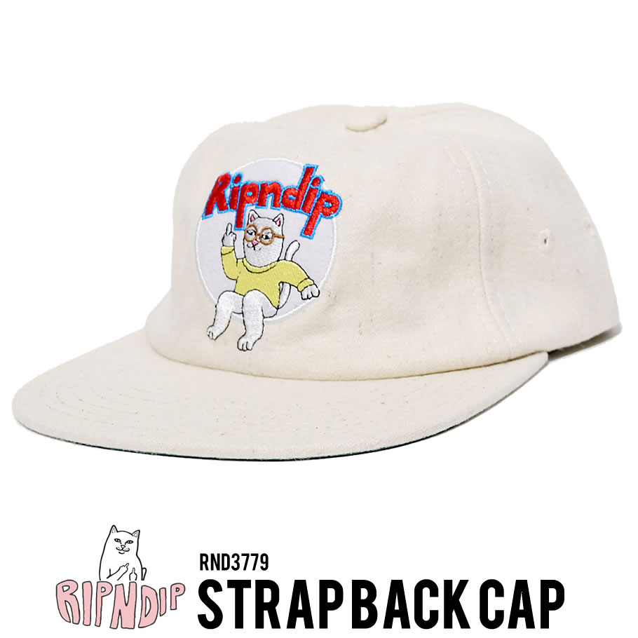 RIPNDIP リップンディップ キャップ メンズ サイズ調節可能 帽子 RND3779 2019秋 ストリート系 ヒップホップ ファッション コーディネート 服 通販
