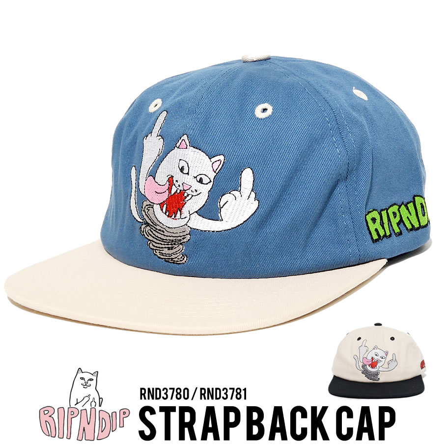 RIPNDIP リップンディップ キャップ メンズ 帽子 RND3780 RND3781 2019秋 ストリート系 ヒップホップ ファッション コーディネート 服 通販