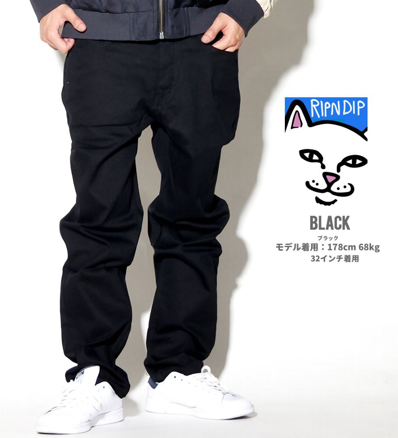 RIPNDIP リップンディップ チノパン メンズ Lord Nermal Pants