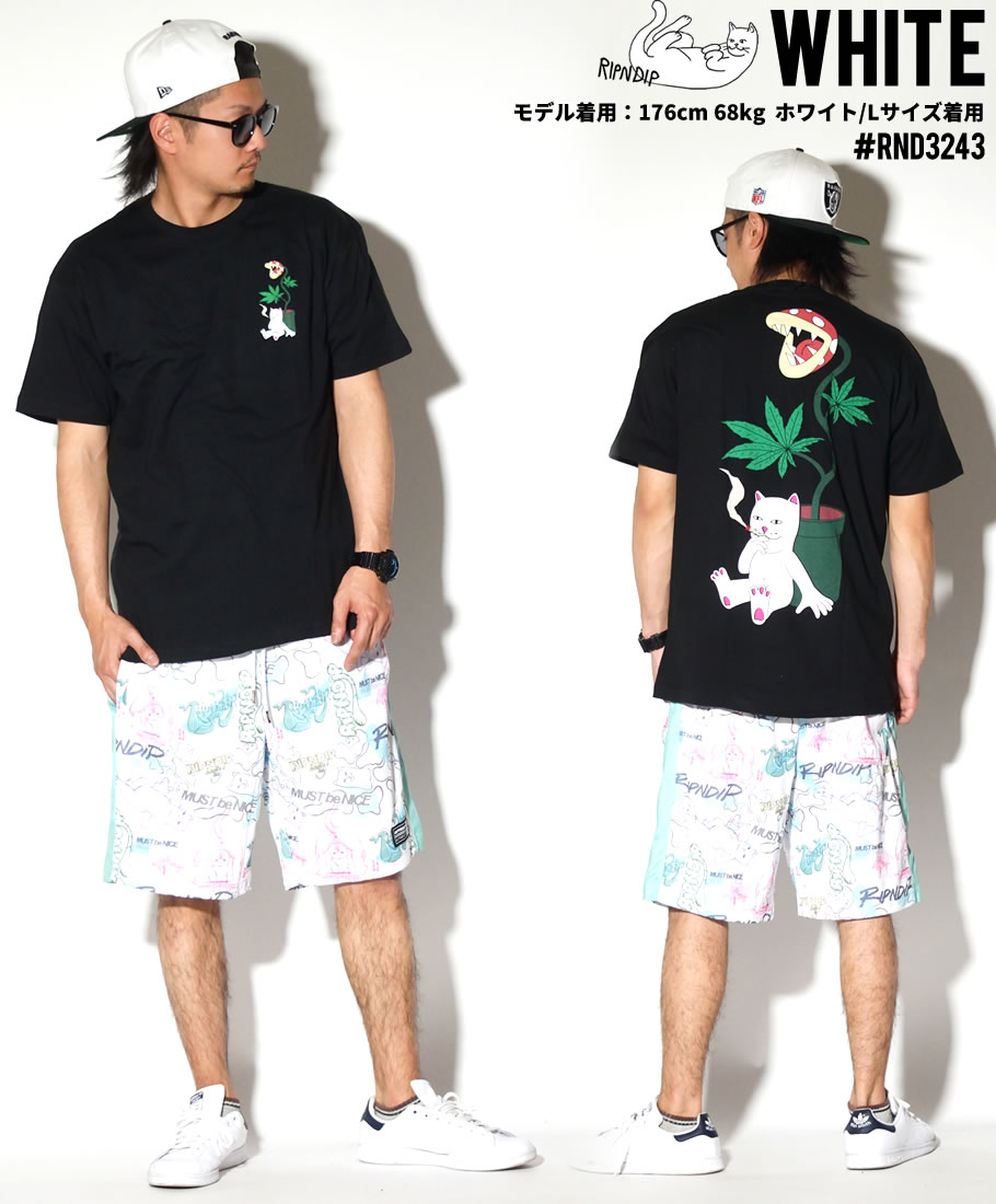 RIPNDIP リップンディップ ハーフパンツ メンズ ジャージ ショート RND3243 USモデル ストリート系 スケーター ファッション 服 通販
