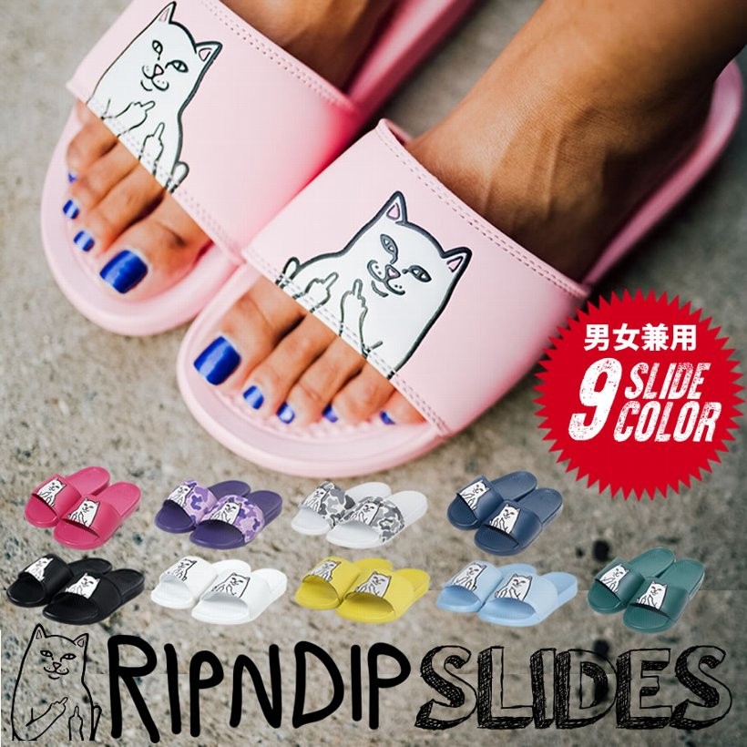 RIPNDIP リップンディップ サンダル ビーチ ビーサン シャワー 猫 キャット スケートボード スケーター ストリート ブランド