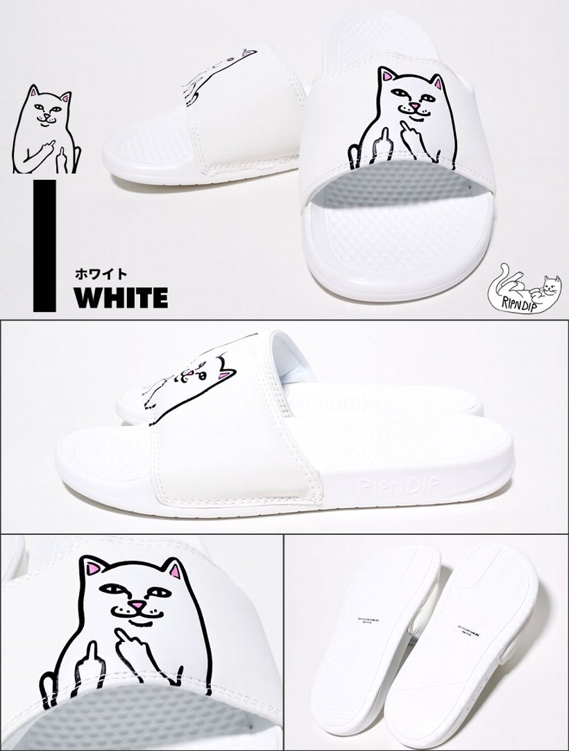 RIPNDIP リップンディップ サンダル ビーチ ビーサン シャワー 猫 キャット スケートボード スケーター ストリート ブランド