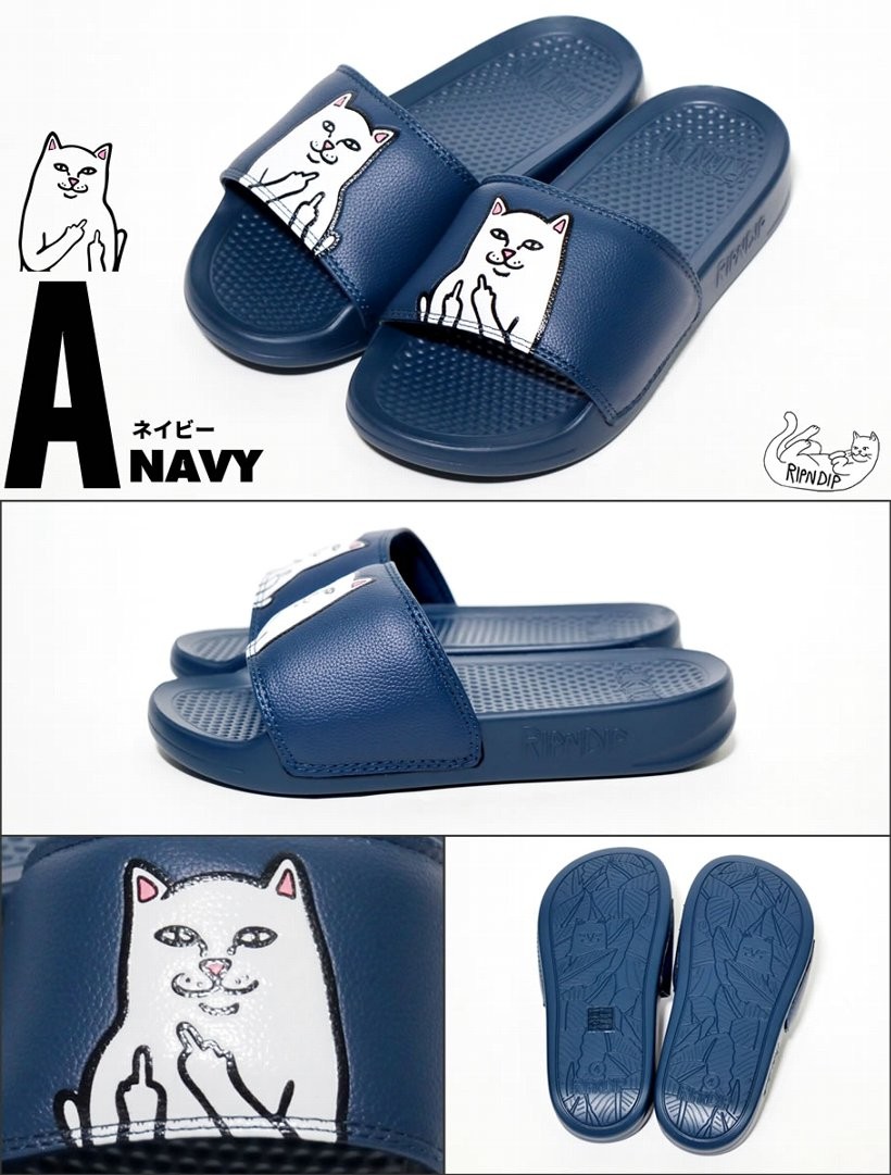 RIPNDIP リップンディップ サンダル ビーチ ビーサン シャワー 猫 キャット スケートボード スケーター ストリート ブランド