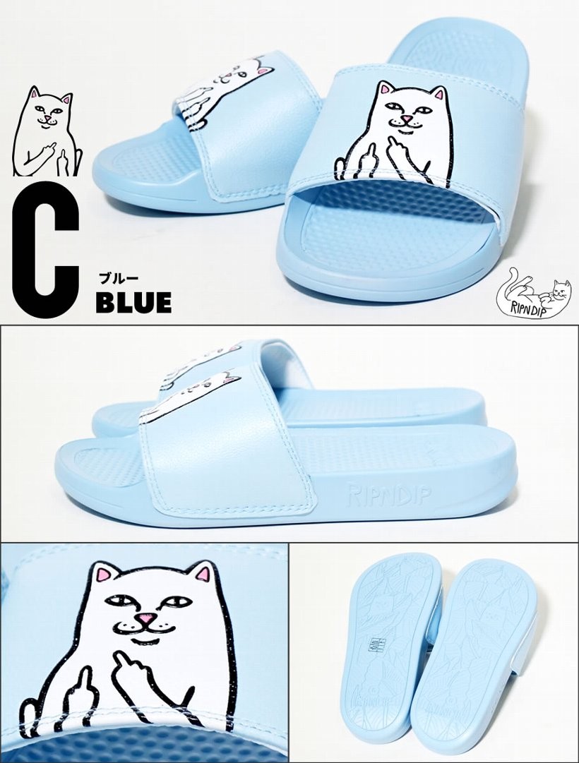 RIPNDIP リップンディップ サンダル ビーチ ビーサン シャワー 猫 キャット スケートボード スケーター ストリート ブランド